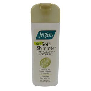 Jergens Soft Shimmer Skin Radiance Moisturizer Lotion 6oz USED 80 Percent Full